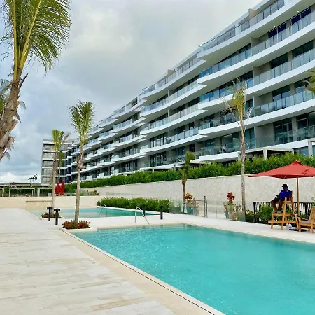 Hotel Apartamento En Condominio De Lujo Morros Zoe, Frente Al Mar Con Salida Directa A La Playa, En Serena Del Mar De Indias *