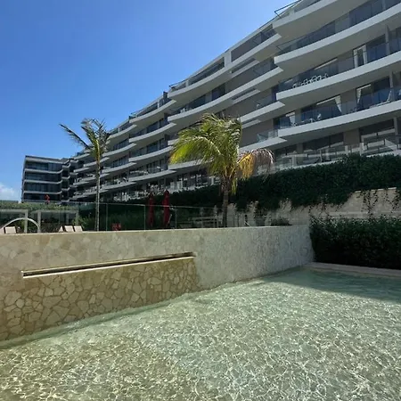 Hotel Apartamento En Condominio De Lujo Morros Zoe, Frente Al Mar Con Salida Directa A La Playa, En Serena Del Mar De Indias